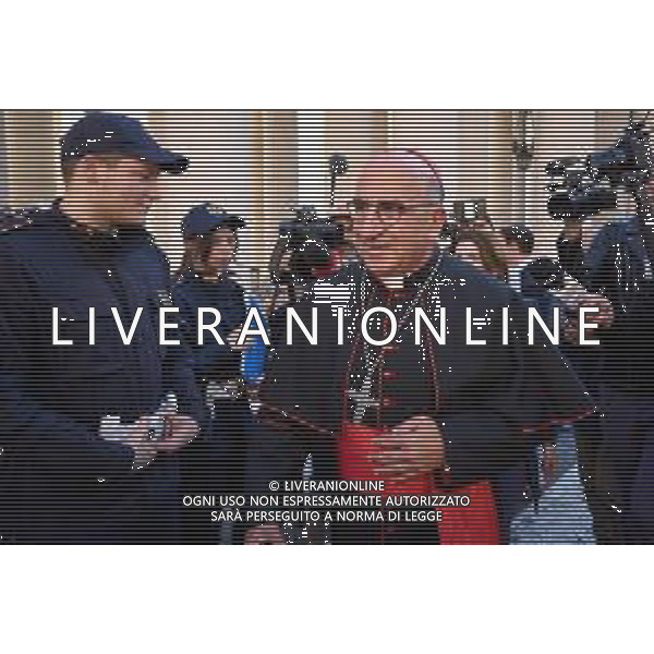 Roma - 30 Aprile 2025 Arrivi Cardinali alle Congregazioni Nella Foto: Cardinal Fernando Natalio Chomali Garib  Andrea Bracaglia- AGENZIA ALDO LIVERANI SAS