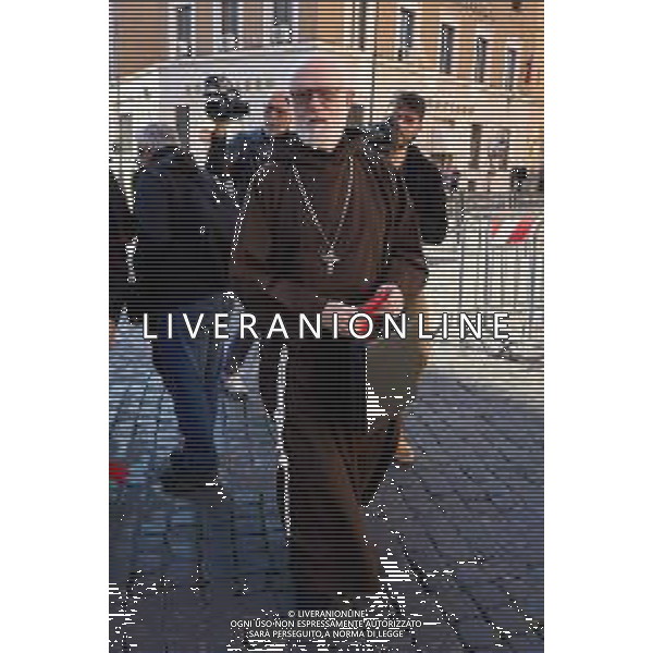 Roma - 30 Aprile 2025 Arrivi Cardinali alle Congregazioni Nella Foto: Cardinal CELESTINO AÓS BRACO  Andrea Bracaglia- AGENZIA ALDO LIVERANI SAS