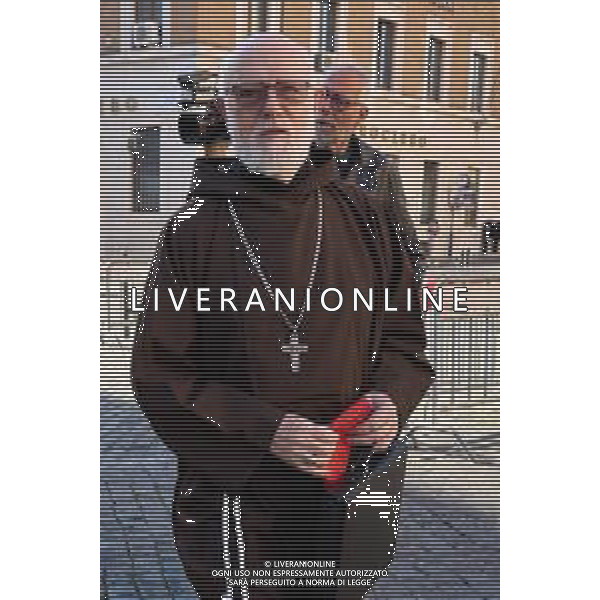 Roma - 30 Aprile 2025 Arrivi Cardinali alle Congregazioni Nella Foto: Cardinal CELESTINO AÓS BRACO  Andrea Bracaglia- AGENZIA ALDO LIVERANI SAS