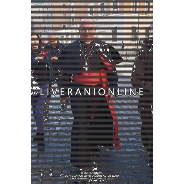 Roma - 30 Aprile 2025 Arrivi Cardinali alle Congregazioni Nella Foto: Cardinal Fernando Natalio Chomalí Garib  Andrea Bracaglia- AGENZIA ALDO LIVERANI SAS