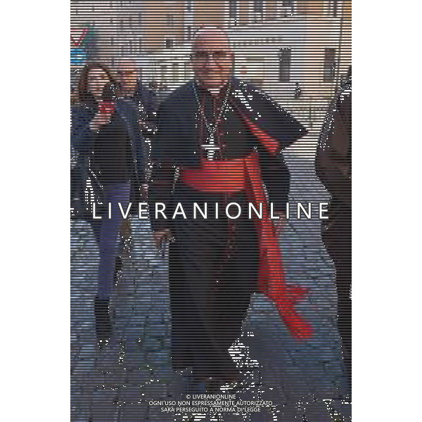Roma - 30 Aprile 2025 Arrivi Cardinali alle Congregazioni Nella Foto: Cardinal Fernando Natalio Chomalí Garib  Andrea Bracaglia- AGENZIA ALDO LIVERANI SAS