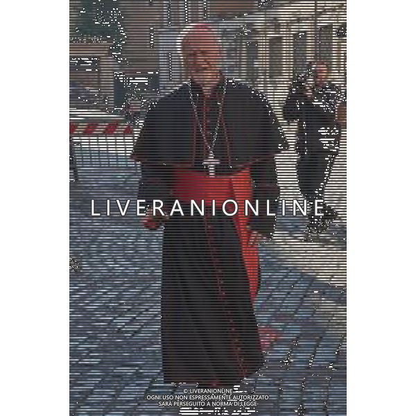 Roma - 30 Aprile 2025 Arrivi Cardinali alle Congregazioni Nella Foto: Cardinal Vicente Bokalic Iglic  Andrea Bracaglia- AGENZIA ALDO LIVERANI SAS