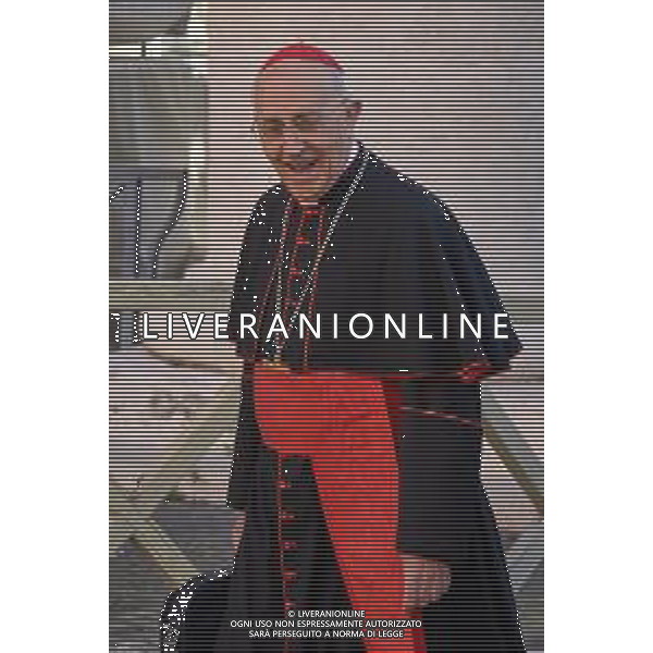 Roma - 30 Aprile 2025 Arrivi Cardinali alle Congregazioni Nella Foto: Cardinal Fernando Filoni  Andrea Bracaglia- AGENZIA ALDO LIVERANI SAS
