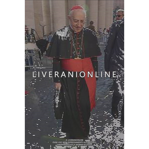 Roma - 30 Aprile 2025 Arrivi Cardinali alle Congregazioni Nella Foto: Cardinal Fernando Filoni  Andrea Bracaglia- AGENZIA ALDO LIVERANI SAS