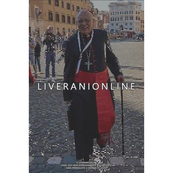 Roma - 30 Aprile 2025 Arrivi Cardinali alle Congregazioni Nella Foto: Cardinal Baltazar Enrique Porras Cardozo  Andrea Bracaglia- AGENZIA ALDO LIVERANI SAS