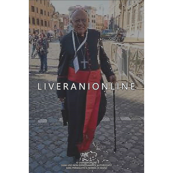 Roma - 30 Aprile 2025 Arrivi Cardinali alle Congregazioni Nella Foto: Cardinal Baltazar Enrique Porras Cardozo  Andrea Bracaglia- AGENZIA ALDO LIVERANI SAS