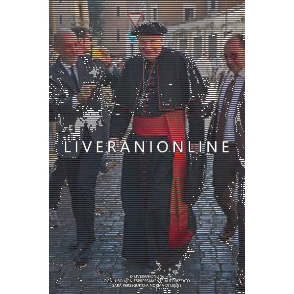 Roma - 30 Aprile 2025 Arrivi Cardinali alle Congregazioni Nella Foto: Cardinal Christoph Schonborn  Andrea Bracaglia- AGENZIA ALDO LIVERANI SAS