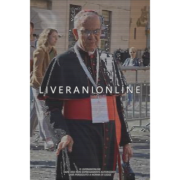 Roma - 30 Aprile 2025 Arrivi Cardinali alle Congregazioni Nella Foto: Cardinal Gregorio Rosa Chavez  Andrea Bracaglia- AGENZIA ALDO LIVERANI SAS