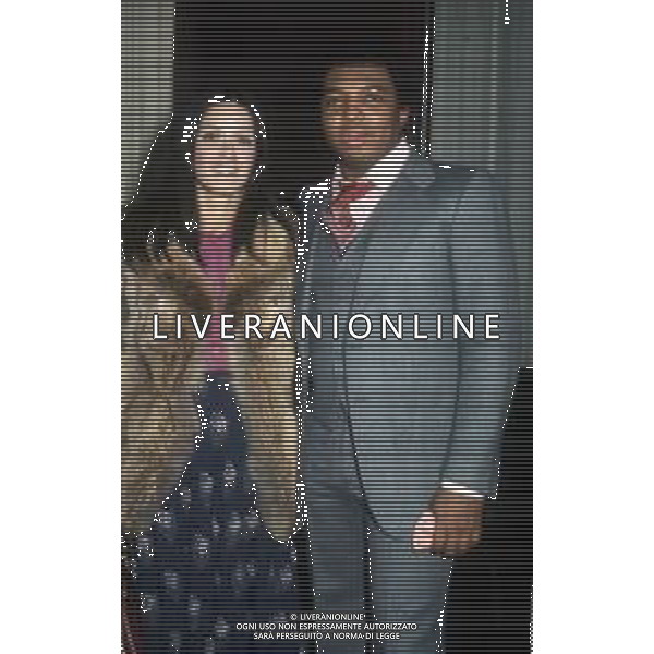 COL-RETROSPETTIVA WESS JOHNSON PSEUDONIMO WESLEY JOHNSON CANTANTE NELLA FOTO WESS JOHNSON CON LA MOGLIE MIRELLA CECCARELLI AG ALDO LIVERANI SAS