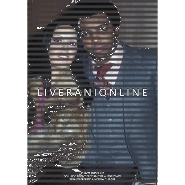 COL-RETROSPETTIVA WESS JOHNSON PSEUDONIMO WESLEY JOHNSON CANTANTE NELLA FOTO WESS JOHNSON CON LA MOGLIE MIRELLA CECCARELLI AG ALDO LIVERANI SAS