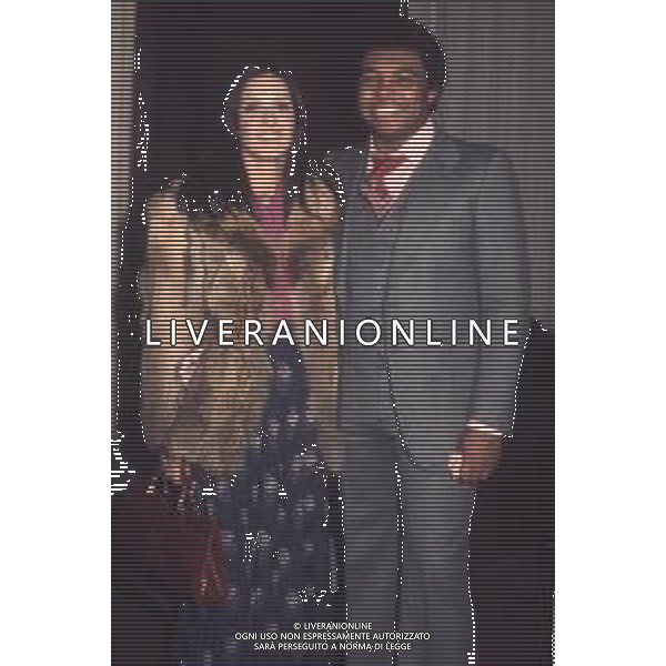 COL-RETROSPETTIVA WESS JOHNSON PSEUDONIMO WESLEY JOHNSON CANTANTE NELLA FOTO WESS JOHNSON CON LA MOGLIE MIRELLA CECCARELLI AG ALDO LIVERANI SAS