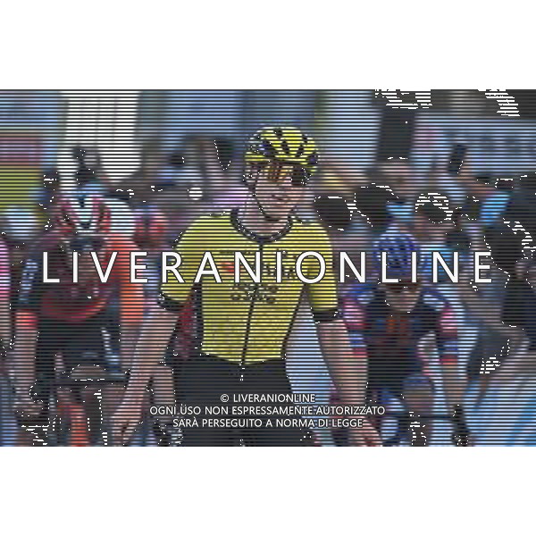 30-04-2025 Tour De Romandie; Tappa 01 Munchenstein - Fribourg; 2025, Visma - Lease A Bike; Brennan, Matthew; Fribourg; ©SIROTTI - AGENZIA ALDO LIVERANI SAS