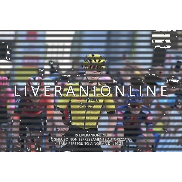 30-04-2025 Tour De Romandie; Tappa 01 Munchenstein - Fribourg; 2025, Visma - Lease A Bike; Brennan, Matthew; Fribourg; ©SIROTTI - AGENZIA ALDO LIVERANI SAS