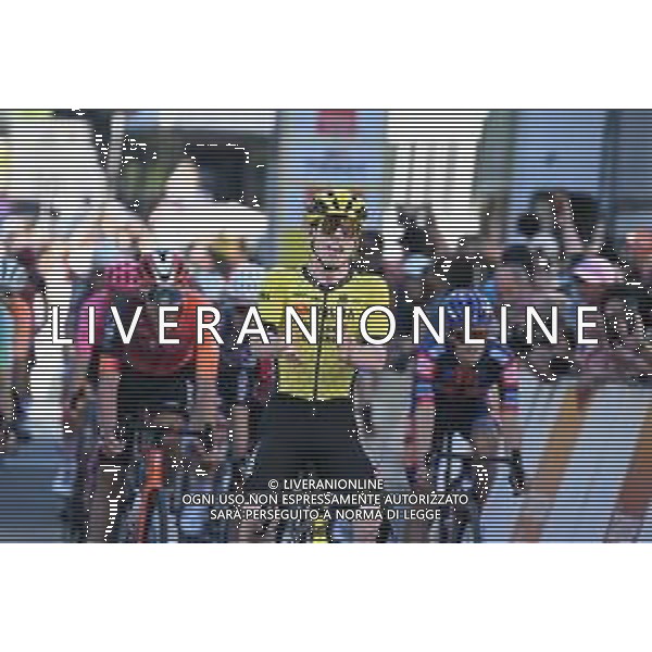 30-04-2025 Tour De Romandie; Tappa 01 Munchenstein - Fribourg; 2025, Visma - Lease A Bike; Brennan, Matthew; Fribourg; ©SIROTTI - AGENZIA ALDO LIVERANI SAS