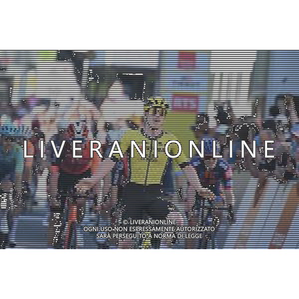 30-04-2025 Tour De Romandie; Tappa 01 Munchenstein - Fribourg; 2025, Visma - Lease A Bike; Brennan, Matthew; Fribourg; ©SIROTTI - AGENZIA ALDO LIVERANI SAS