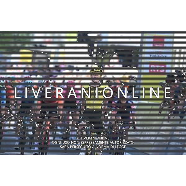 30-04-2025 Tour De Romandie; Tappa 01 Munchenstein - Fribourg; 2025, Visma - Lease A Bike; Brennan, Matthew; Fribourg; ©SIROTTI - AGENZIA ALDO LIVERANI SAS