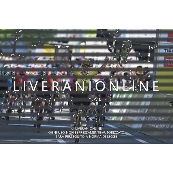 30-04-2025 Tour De Romandie; Tappa 01 Munchenstein - Fribourg; 2025, Visma - Lease A Bike; Brennan, Matthew; Fribourg; ©SIROTTI - AGENZIA ALDO LIVERANI SAS