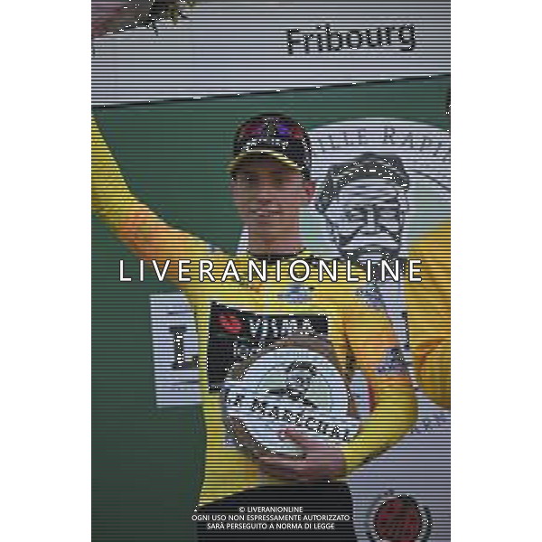 30-04-2025 Tour De Romandie; Tappa 01 Munchenstein - Fribourg; 2025, Visma - Lease A Bike; Brennan, Matthew; Fribourg; ©SIROTTI - AGENZIA ALDO LIVERANI SAS