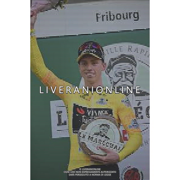 30-04-2025 Tour De Romandie; Tappa 01 Munchenstein - Fribourg; 2025, Visma - Lease A Bike; Brennan, Matthew; Fribourg; ©SIROTTI - AGENZIA ALDO LIVERANI SAS