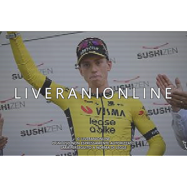 30-04-2025 Tour De Romandie; Tappa 01 Munchenstein - Fribourg; 2025, Visma - Lease A Bike; Brennan, Matthew; Fribourg; ©SIROTTI - AGENZIA ALDO LIVERANI SAS
