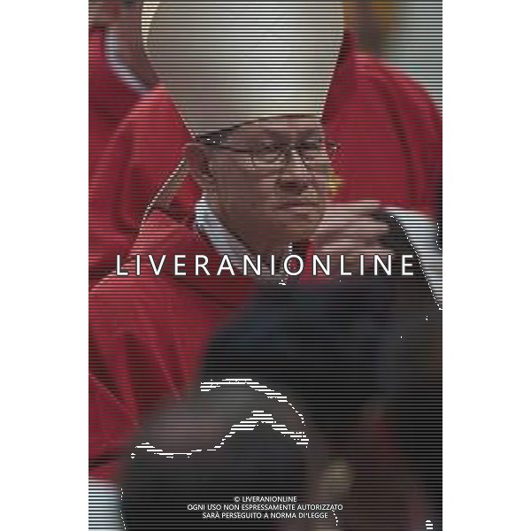 Roma - 30 Aprile 2025 Novendiali - Santa Messa della Cappella Papale Nella Foto: Cardinal Luis Antonio Tagle  Andrea Bracaglia - AGENZIA ALDO LIVERANI SAS