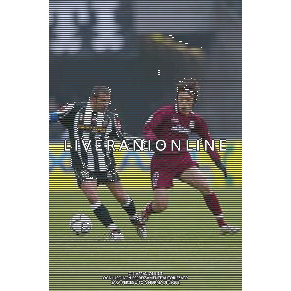 DIG- JUVENTUS - REGGINA CAMPIONATO CALCIO SERIE A 12 GENNAIO 2003 - RISULTATO 5-0 NELLA FOTO ALESSANDRO DEL PIERO E NAKAMURA SHUNSUKE AGENZIA ALDO LIVERANI SAS