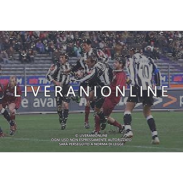 DIG- JUVENTUS - REGGINA CAMPIONATO CALCIO SERIE A 12 GENNAIO 2003 - RISULTATO 5-0 NELLA FOTO IL GOL DI ANTONIO CONTE AGENZIA ALDO LIVERANI SAS