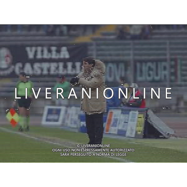 DIG- JUVENTUS - REGGINA CAMPIONATO CALCIO SERIE A 12 GENNAIO 2003 - RISULTATO 5-0 NELLA FOTO LUIGI DE CANIO ALLENATORE REGGINA AGENZIA ALDO LIVERANI SAS