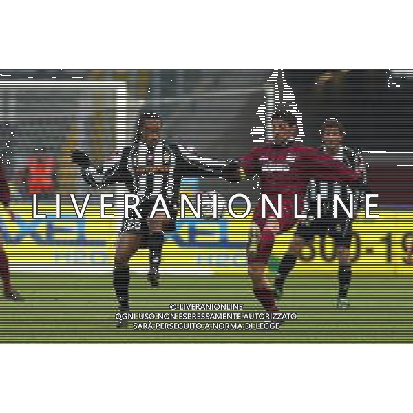 DIG- JUVENTUS - REGGINA CAMPIONATO CALCIO SERIE A 12 GENNAIO 2003 - RISULTATO 5-0 NELLA FOTO EDGAR DAVIDS E FRANCESCO COZZA AGENZIA ALDO LIVERANI SAS