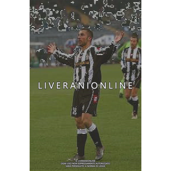 DIG- JUVENTUS - REGGINA CAMPIONATO CALCIO SERIE A 12 GENNAIO 2003 - RISULTATO 5-0 NELLA FOTO ESULTANZA DOPO IL GOL DI MARCO DI VAIO DEL 5 - 0 AGENZIA ALDO LIVERANI SAS