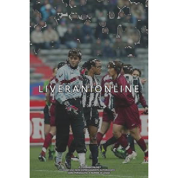 DIG- JUVENTUS - REGGINA CAMPIONATO CALCIO SERIE A 12 GENNAIO 2003 - RISULTATO 5-0 NELLA FOTO EDGAR DAVIDS E BELARDI EMANUELE AGENZIA ALDO LIVERANI SAS