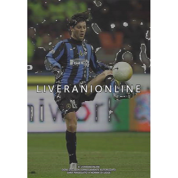 Milano 02/02/2006 coppa italia TIM 2005/06 inter-lazio 1:0 nella foto solari santiago ph marco luzzani/ag aldo liverani s.a.s.