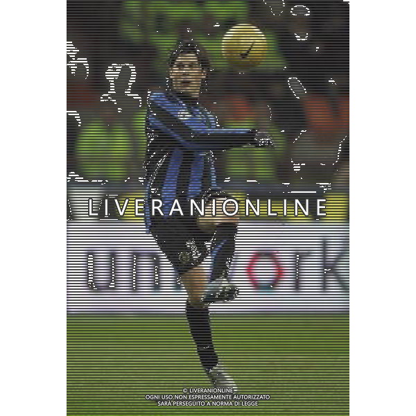 Milano 02/02/2006 coppa italia TIM 2005/06 inter-lazio 1:0 nella foto solari santiago ph marco luzzani/ag aldo liverani s.a.s.