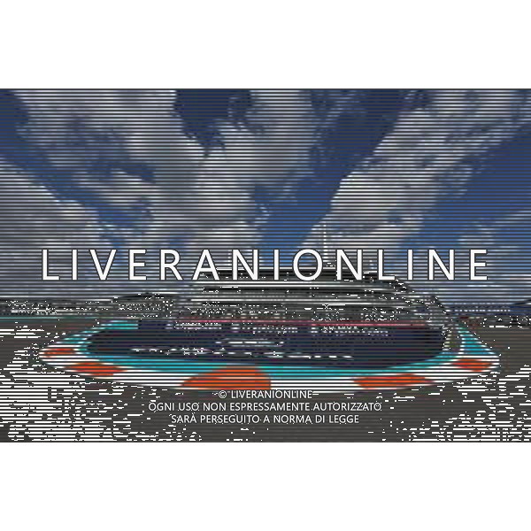 Circuit atmosphere - track detail. 01.05.2025. Formula 1 World Championship, Rd 6, Miami Grand Prix, Miami, Florida, USA, Preparation Day. - www.xpbimages.com, EMail: requests@xpbimages.com © Copyright: Moy / XPB Images ONLY ITALY-AG ALDO LIVERANI SAS
