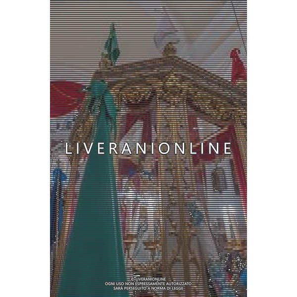 1-5-2025. Cagliari, 369° festa Sant\'Efisio Martire. La festa, si svolge ogni anno il 1 Maggio ininterrottamente dal 1657, anno in cui il Santo fece cessare l\'epidemia della peste arrivata in Sardegna. I fedeli e i gruppi folk sardi, ripercorrono i luoghi del martirio. Foto Salvatore Moi/Agenzia Aldo Liverani s.as.- AGENZIA ALDO LIVERANI SAS