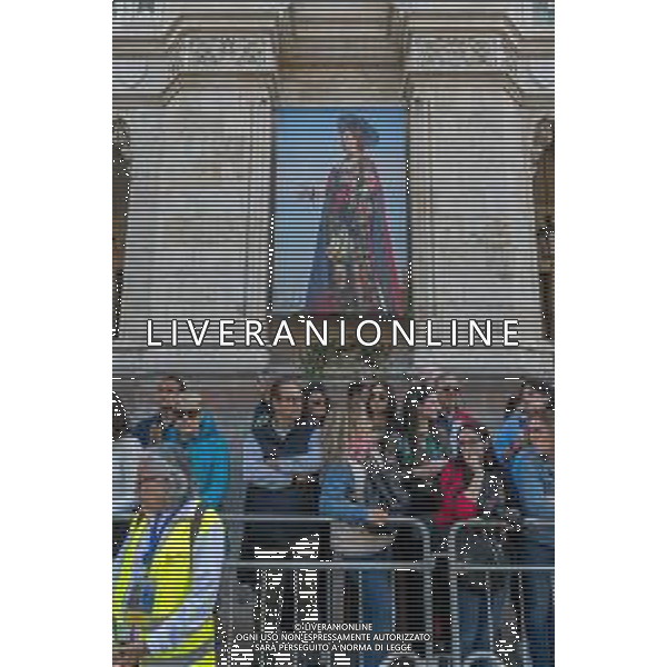 1-5-2025. Cagliari, 369° festa Sant\'Efisio Martire. La festa, si svolge ogni anno il 1 Maggio ininterrottamente dal 1657, anno in cui il Santo fece cessare l\'epidemia della peste arrivata in Sardegna. I fedeli e i gruppi folk sardi, ripercorrono i luoghi del martirio. Foto Salvatore Moi/Agenzia Aldo Liverani s.as.- AGENZIA ALDO LIVERANI SAS
