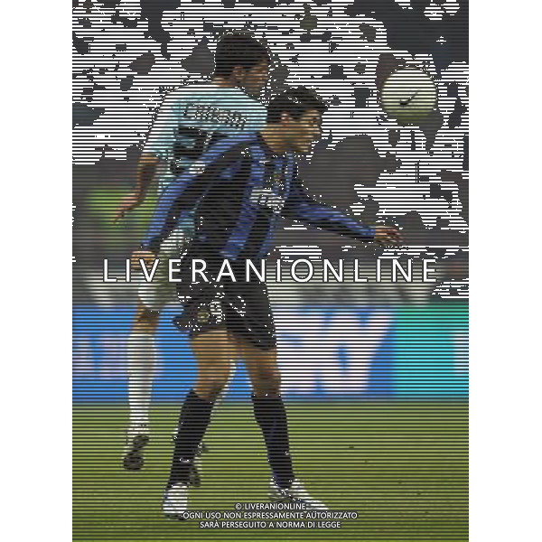 Milano 02/02/2006 coppa italia TIM 2005/06 inter-lazio 1:0 nella foto ph marco luzzani/ag aldo liverani s.a.s.