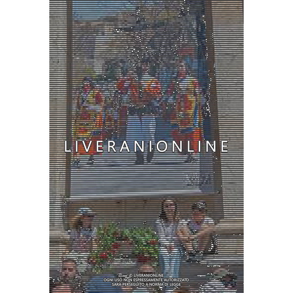 1-5-2025. Cagliari, 369° festa Sant\'Efisio Martire. La festa, si svolge ogni anno il 1 Maggio ininterrottamente dal 1657, anno in cui il Santo fece cessare l\'epidemia della peste arrivata in Sardegna. I fedeli e i gruppi folk sardi, ripercorrono i luoghi del martirio. Foto Salvatore Moi/Agenzia Aldo Liverani s.as.- AGENZIA ALDO LIVERANI SAS
