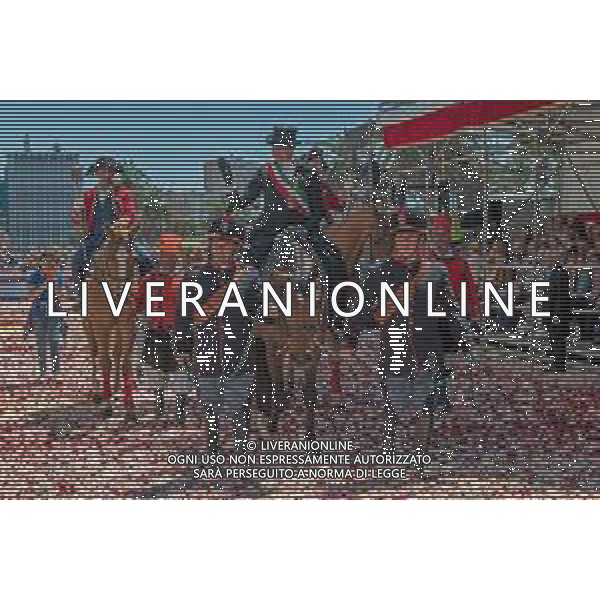 1-5-2025. Cagliari, 369° festa Sant\'Efisio Martire. La festa, si svolge ogni anno il 1 Maggio ininterrottamente dal 1657, anno in cui il Santo fece cessare l\'epidemia della peste arrivata in Sardegna. I fedeli e i gruppi folk sardi, ripercorrono i luoghi del martirio. Foto Salvatore Moi/Agenzia Aldo Liverani s.as.- AGENZIA ALDO LIVERANI SAS