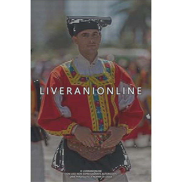 1-5-2025. Cagliari, 369° festa Sant\'Efisio Martire. La festa, si svolge ogni anno il 1 Maggio ininterrottamente dal 1657, anno in cui il Santo fece cessare l\'epidemia della peste arrivata in Sardegna. I fedeli e i gruppi folk sardi, ripercorrono i luoghi del martirio. Foto Salvatore Moi/Agenzia Aldo Liverani s.as.- AGENZIA ALDO LIVERANI SAS
