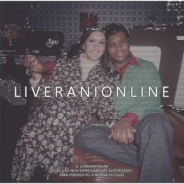 COL-RETROSPETTIVA WESS JOHNSON PSEUDONIMO WESLEY JOHNSON CANTANTE NELLA FOTO WESS JOHNSON CON LA MOGLIE MIRELLA CECCARELLI AG ALDO LIVERANI SAS