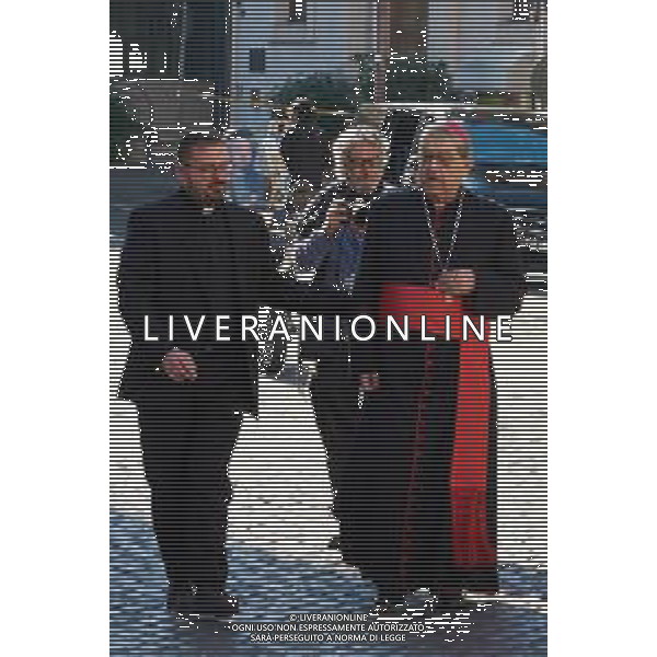 Roma - 02 Maggio 2025 Arrivo dei Cardinali all\'ottava Congregazione prima del Conclave Nella Foto:  Andrea Bracaglia - AGENZIA ALDO LIVERANI SAS
