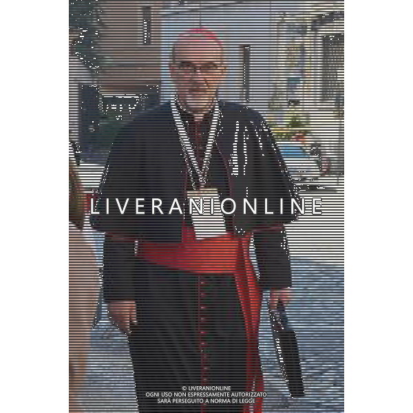 Roma - 02 Maggio 2025 Arrivo dei Cardinali all\'ottava Congregazione prima del Conclave Nella Foto: Pierbattista Pizzaballa  Andrea Bracaglia - AGENZIA ALDO LIVERANI SAS