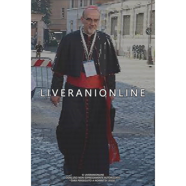 Roma - 02 Maggio 2025 Arrivo dei Cardinali all\'ottava Congregazione prima del Conclave Nella Foto: Pierbattista Pizzaballa  Andrea Bracaglia - AGENZIA ALDO LIVERANI SAS
