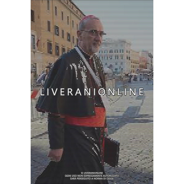 Roma - 02 Maggio 2025 Arrivo dei Cardinali all\'ottava Congregazione prima del Conclave Nella Foto: Pierbattista Pizzaballa  Andrea Bracaglia - AGENZIA ALDO LIVERANI SAS