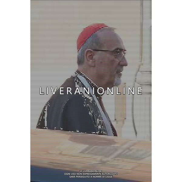 Roma - 02 Maggio 2025 Arrivo dei Cardinali all\'ottava Congregazione prima del Conclave Nella Foto: Pierbattista Pizzaballa  Andrea Bracaglia - AGENZIA ALDO LIVERANI SAS
