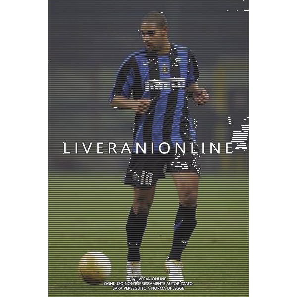 Milano 02/02/2006 coppa italia TIM 2005/06 inter-lazio 1:0 nella foto adriano ph marco luzzani/ag aldo liverani s.a.s.