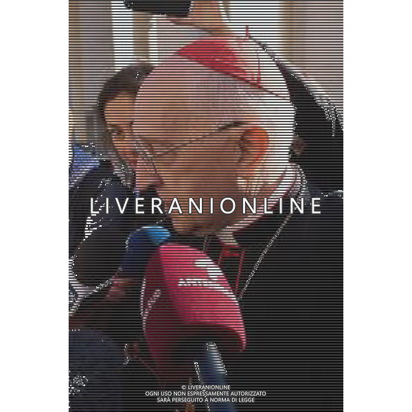 Roma - 02 Maggio 2025 Arrivo dei Cardinali all\'ottava Congregazione prima del Conclave Nella Foto: CArdinal Fernando Filoni  Andrea Bracaglia - AGENZIA ALDO LIVERANI SAS