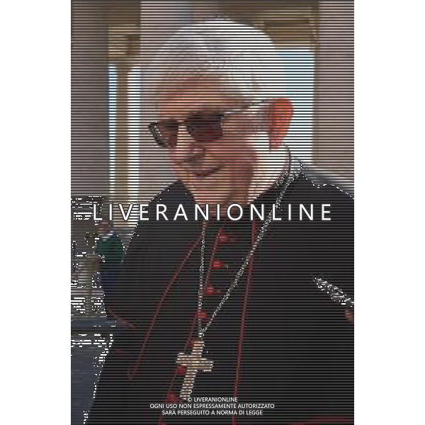 Roma - 02 Maggio 2025 Arrivo dei Cardinali all\'ottava Congregazione prima del Conclave Nella Foto: Cardinal Thomas Christopher Collins  Andrea Bracaglia - AGENZIA ALDO LIVERANI SAS