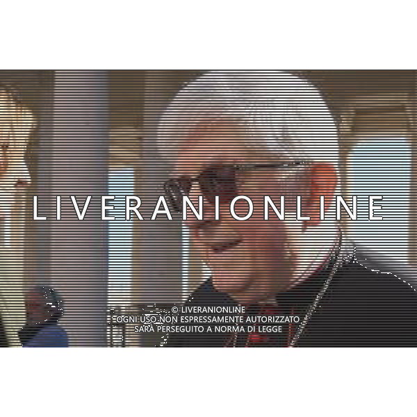Roma - 02 Maggio 2025 Arrivo dei Cardinali all\'ottava Congregazione prima del Conclave Nella Foto: Cardinal Thomas Christopher Collins  Andrea Bracaglia - AGENZIA ALDO LIVERANI SAS